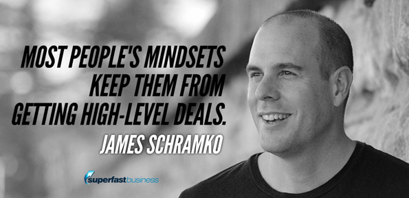James Schramko says most people’s mindsets keep them from getting high-level details.