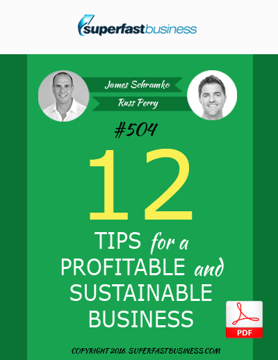 12 Tips For A Profitable And Sustainable Business PDF Transcription
