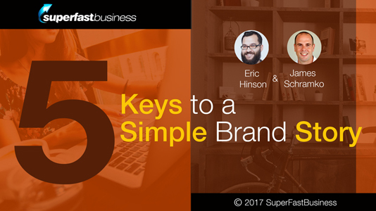 5 Keys to a Simply Brand Story thumbnail.