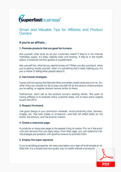 Smart and Valuable Tips for Affiliates and Product Owners thumbnail image