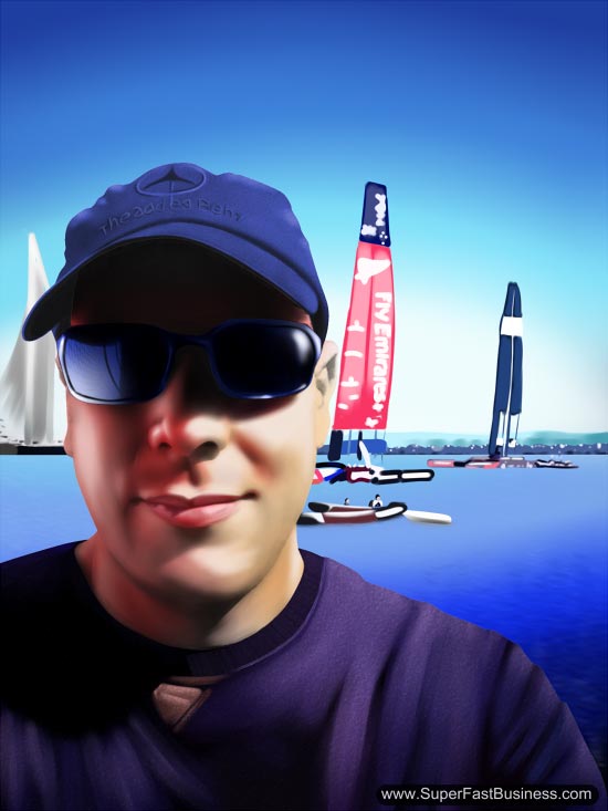 Watching the recent America's Cup