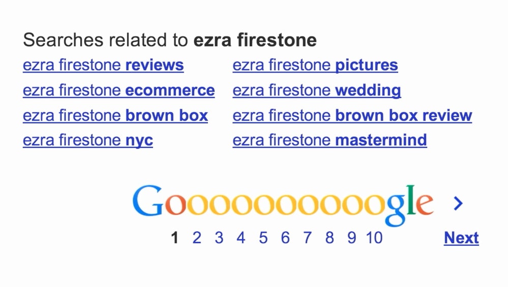 ezra-firestone-google-results