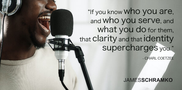 Charl Coetzee says clarity and identity supercharges you.